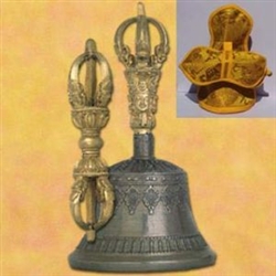 Bell and Dorje with Brocade Cover