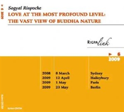 Love at the Most Profound Level: The Vast View of Buddha Nature, DVD by Sogyal Rinpoche